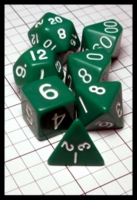 Dice : Dice - Dice Sets - Wiz Dice Green Opaque - eBay Mar 2015